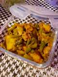 Green beans with ginger garlic twist