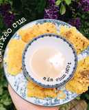 Bánh xèo nhân cua cho bé