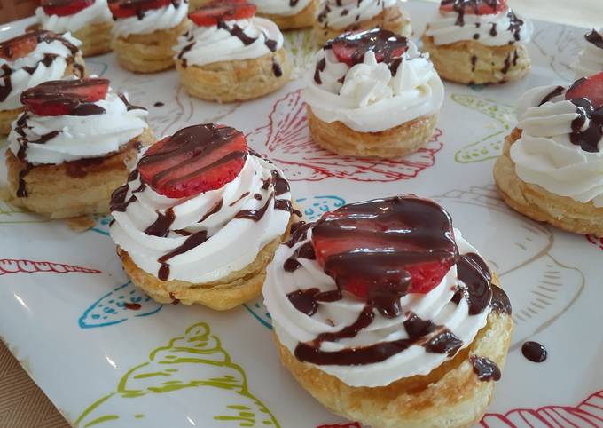 Berries And' Cream Tarts