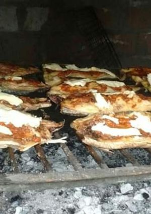 Una foto de Boga a la pizza