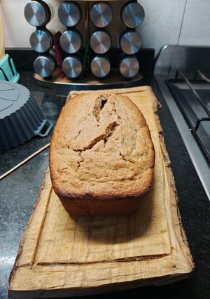 Una foto de Budín de banana