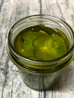 醃漬綠番茄——風味食材／鹽醃、醋泡、油漬 的食譜成品照片