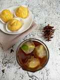 Lemon Mint Iced Cubes Coffee