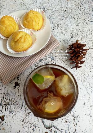 Foto resep Lemon Mint Iced Cubes Coffee