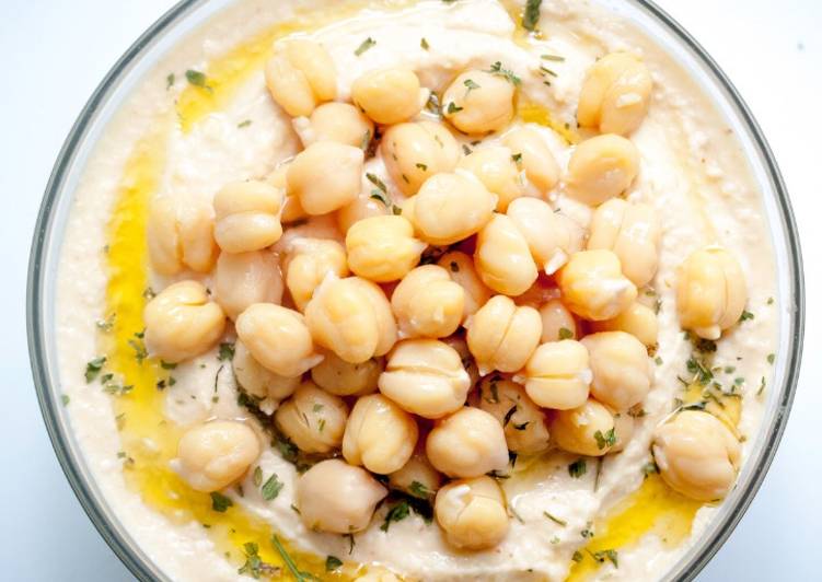 Recipe of Award-winning Homemade Hummus