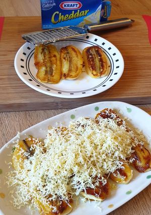 Foto resep Pisang bakar keju teflon