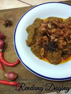 Foto resep Rendang Daging Sapi