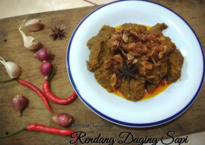 Rendang Daging Sapi