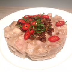 Taro Cake / Savory / Vegan recipe A picture of Taro Cake / Savory / Vegan recipe.