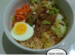 Foto resep Mi ramen dgn daging sapi