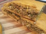 Una foto de empanada gallega de caballa