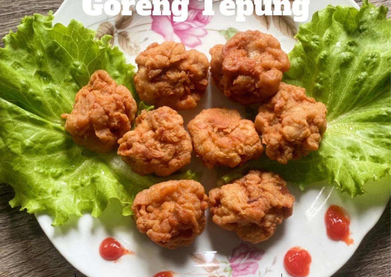 Bola-Bola Ayam Goreng Tepung