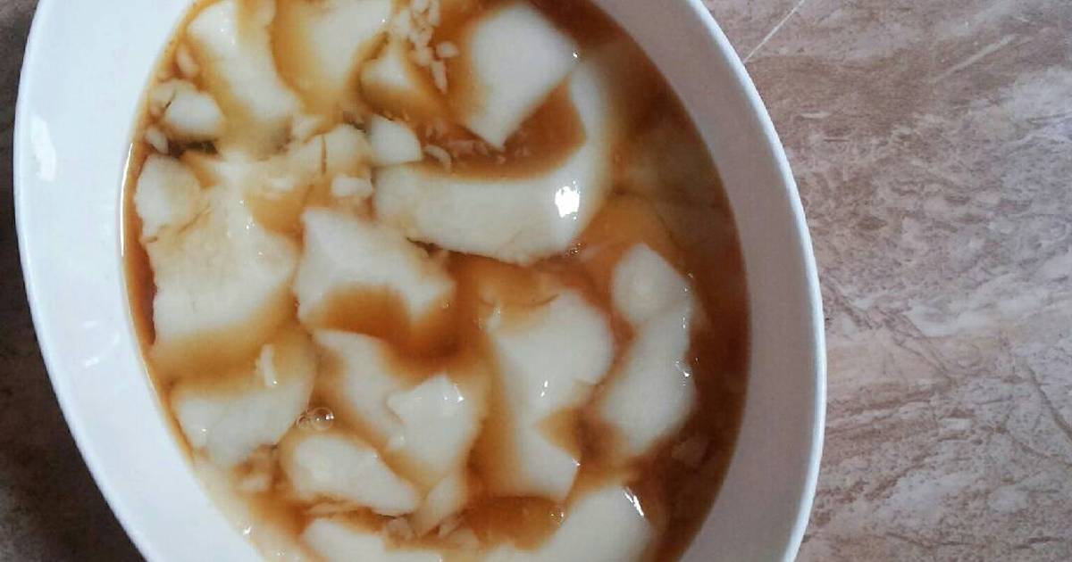 Resep Kembang Tahu Kuah Jahe oleh Muda Masak Mudah - Cookpad
