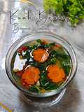 Kuah Bening Bayam Wortel
