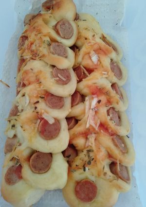 Foto resep Roti sosis