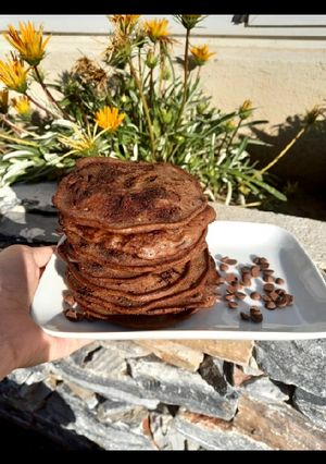 Una foto de Hotcakes o Pancakes Estilo Americano