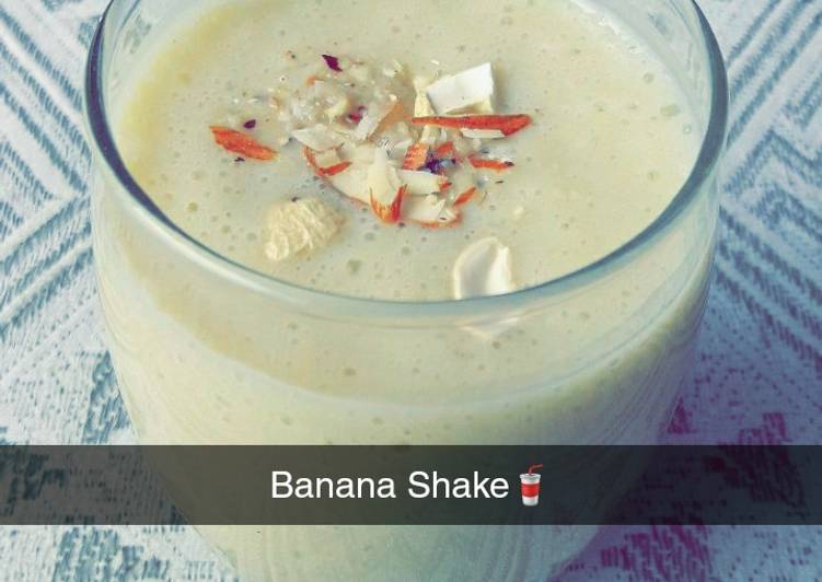Easiest Way to Make Banana Shake in 21 Minutes for Family