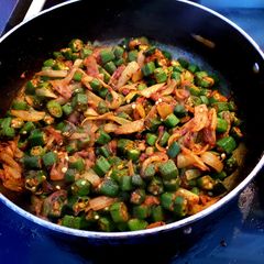 A picture of Crunchy okra.
