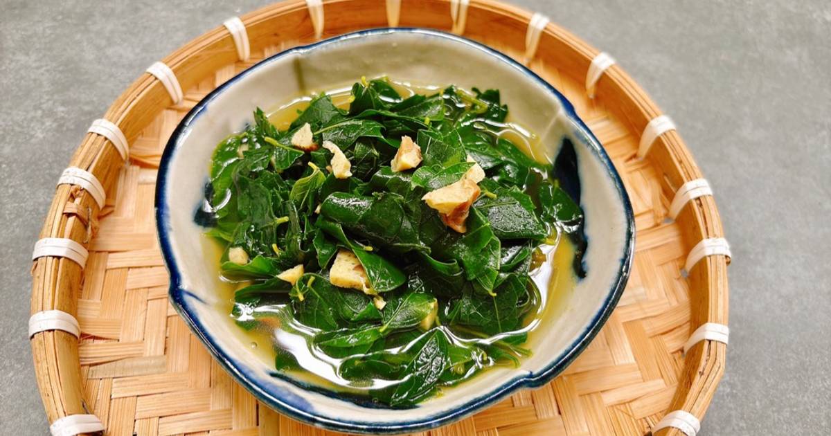Cách Làm Món Canh rau ngót nấu chay của Bảo Bình - Cookpad