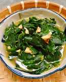 Canh rau ngót nấu chay