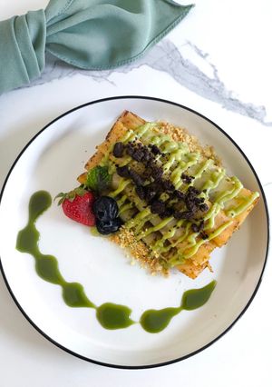 Foto resep Banana Roll Matcha (Pisang Aroma)