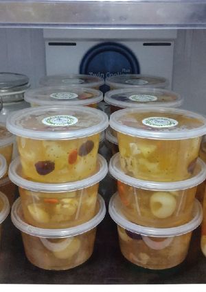 Foto resep Snow bird nest dessert