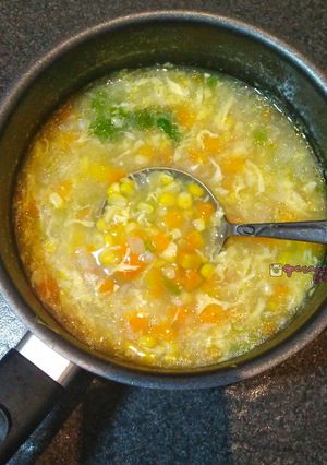 Foto resep Resep Sup Jagung Manis sederhana