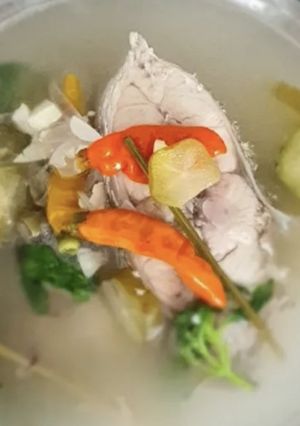 Foto resep Sup ikan kakap asem seger