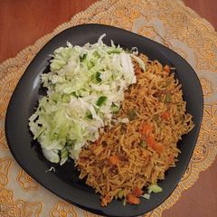 Veggie Basmati Rice A picture of Veggie Basmati Rice.