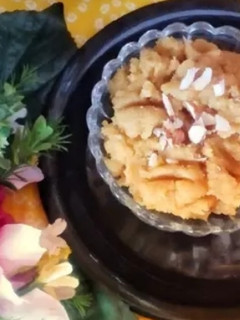 A picture of Moong Dal Halwa.
