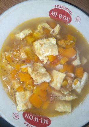Foto resep Sayur wortel telor berkuah