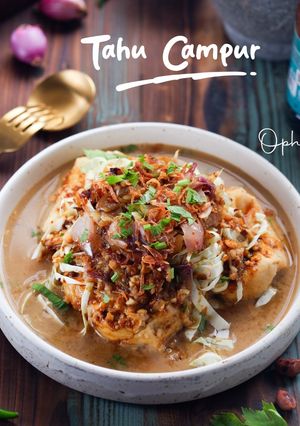 Foto resep Tahu campur