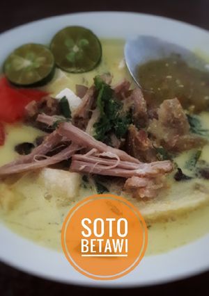 Foto resep Soto Betawi