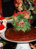 Chocolate Christmas Fruit Cake