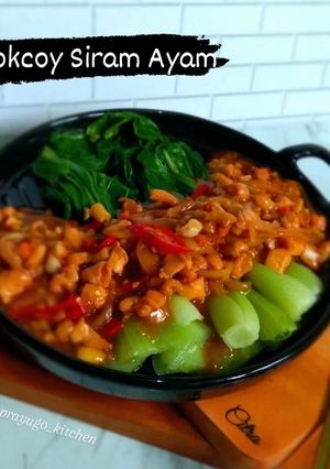Foto resep Pokcoy Siram Ayam