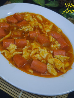 Foto resep Sosis Telur Asam Manis