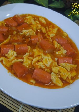 Foto resep Sosis Telur Asam Manis