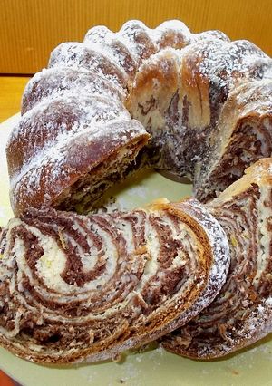 Kelt márványkuglóf recept fotója
