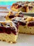 Gâteau moelleux aux Griottes