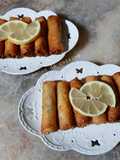 Bourek cigares béchamel poulet olives et fromage 🍋