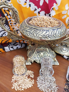 عکسی از دستور گندم برشته