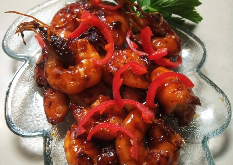 Resep Udang Bakar Teflon yang Lezat Sekali