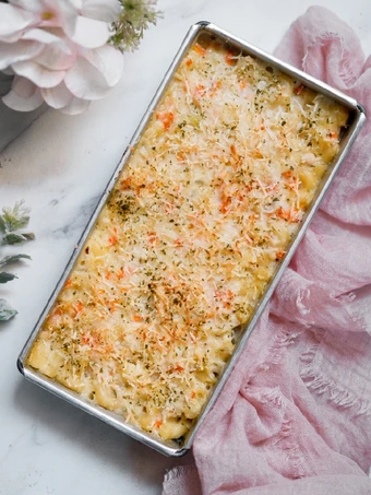 Easy Steps to Prepare Mac n Cheese Praktis dan Yummy! the Can Spoil the Tongue So Delicious