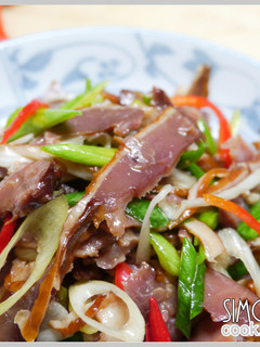 小菜系列-涼拌鴨賞 的食譜成品照片