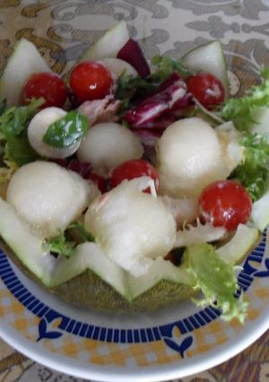 Foto principal de Bolitas de melón con melva
