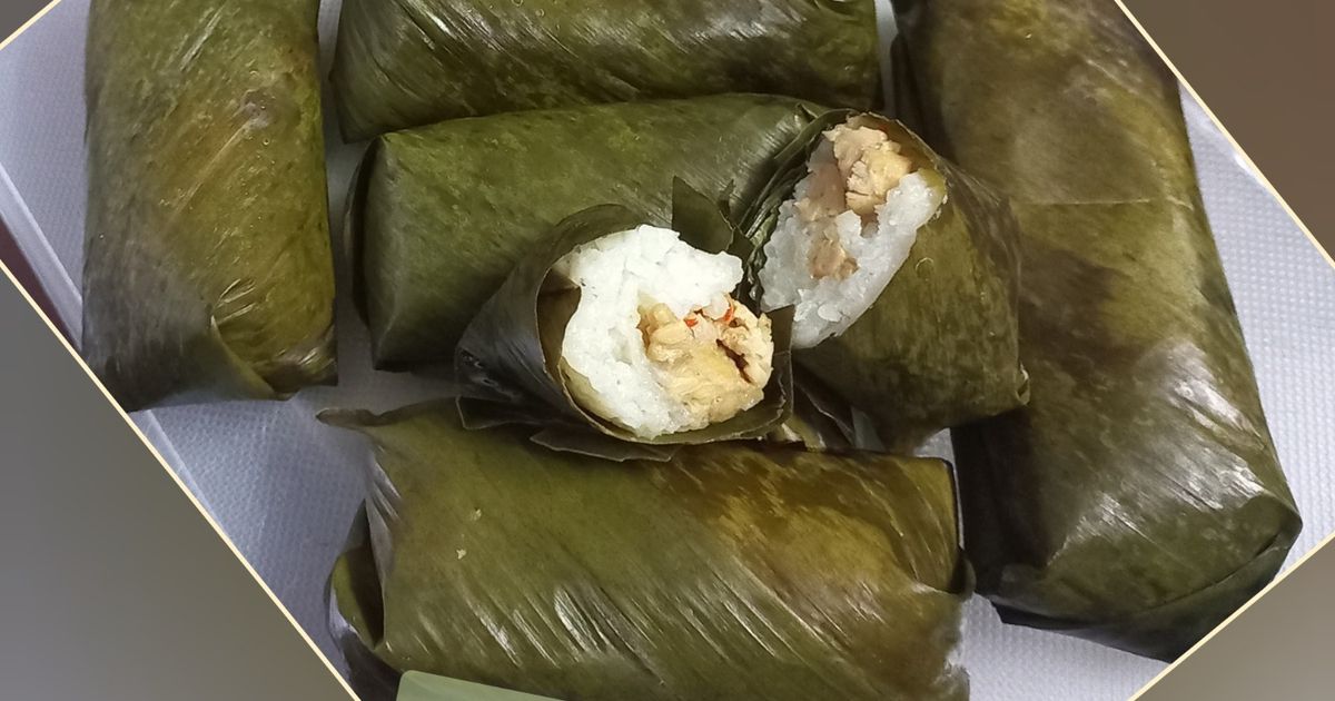 Arem-arem Tempe+Tahu tanpa Uleg/ Lontong Isi (ala chef)