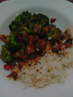 Una foto de Salteado de pollo oriental Vips
