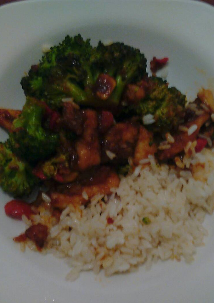 Una foto de Salteado de pollo oriental Vips