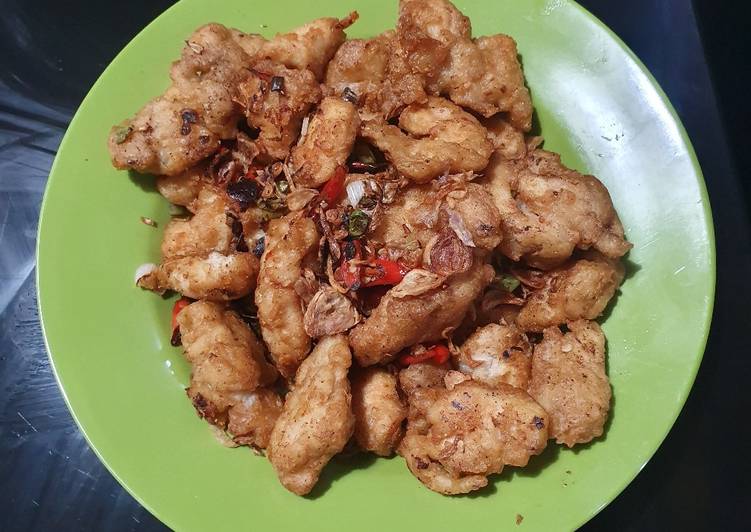 Ayam bawang goreng