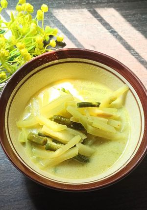 Foto resep Sayur Santan Labu Siam Kacang Panjang